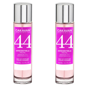 Caravan fragancias set de 2 frascos perfume de mujer nº44, de 150 ml