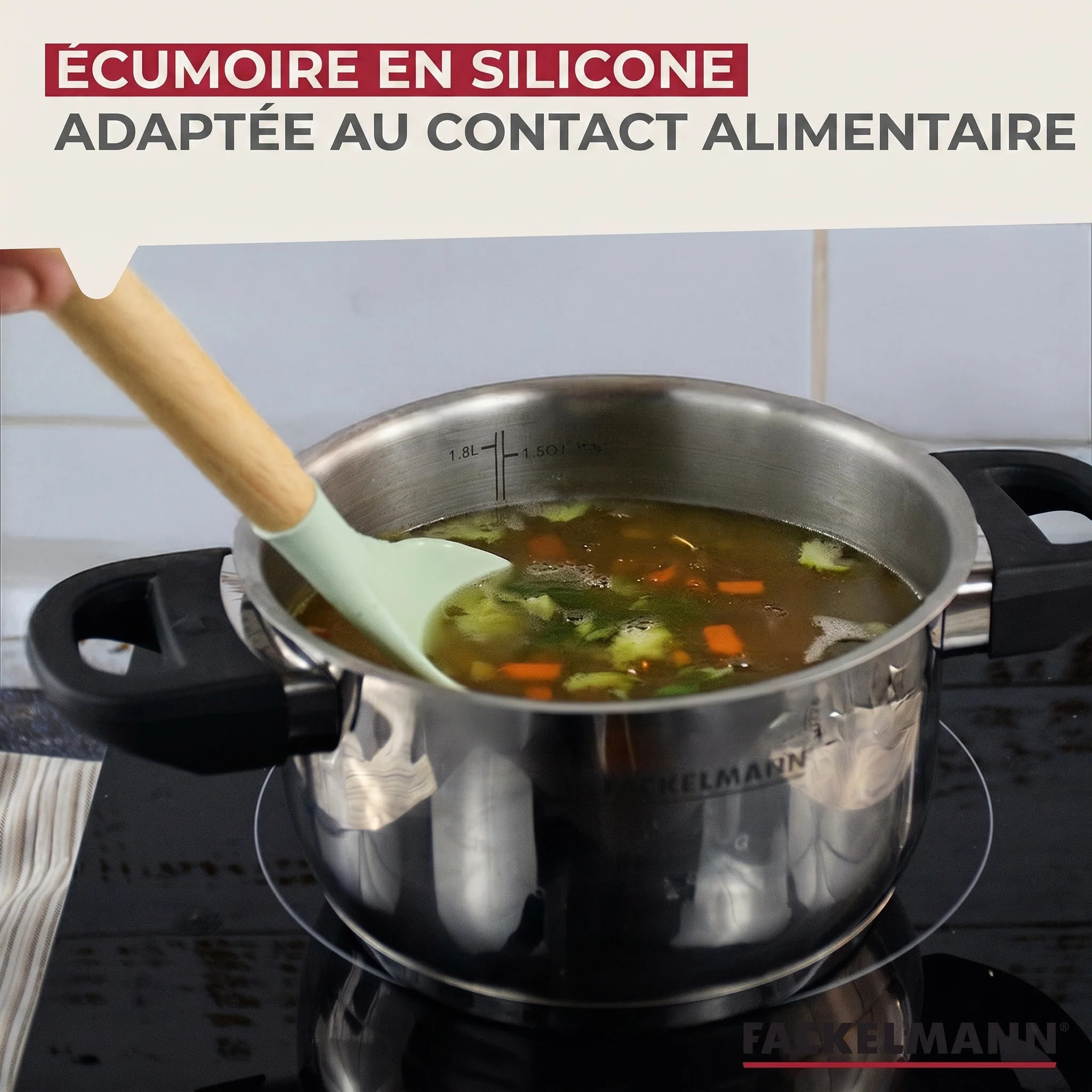 Ecumoire vert Fackelmann OCEAN
