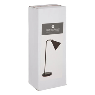 Lampe "Linn" noire - métal H46 cm