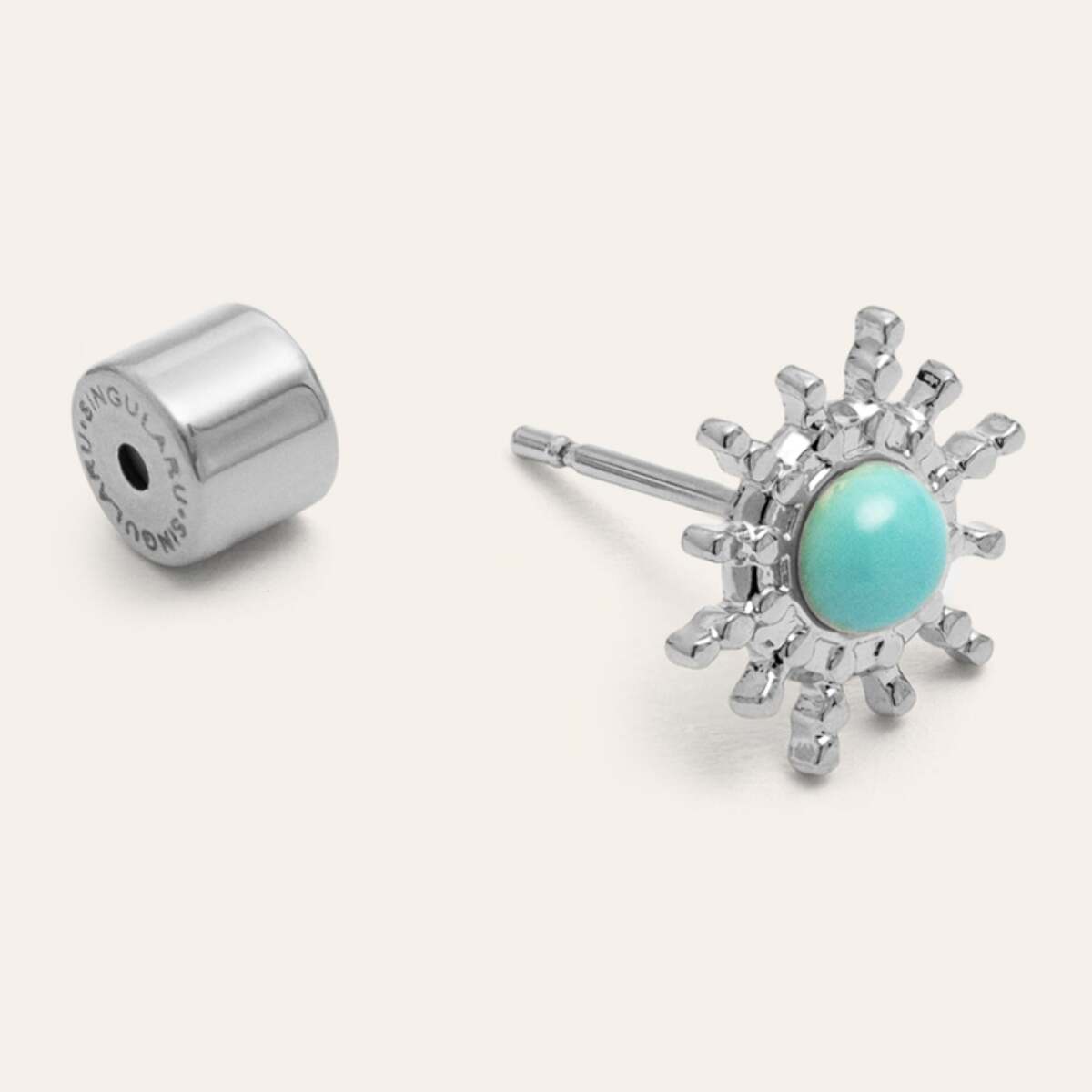 Pendiente Suelto Solea Acero