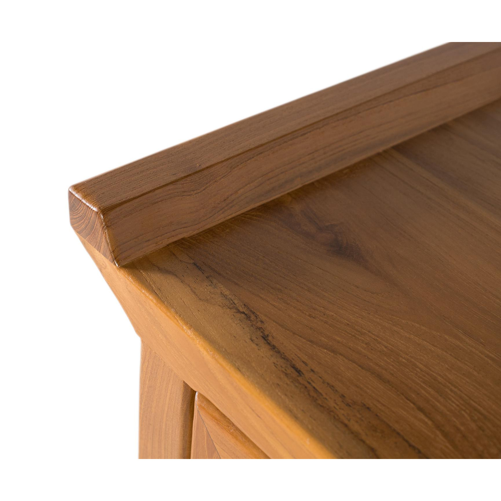 Mueble TV de Madera de Teca 180 Cm Estilo Colonial Oriental