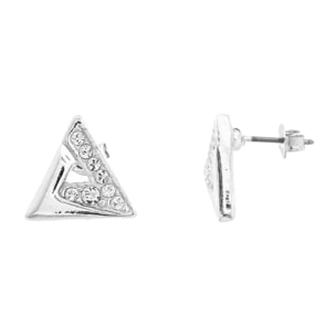 Pendientes Triangle adornado con cristales de Swarovski