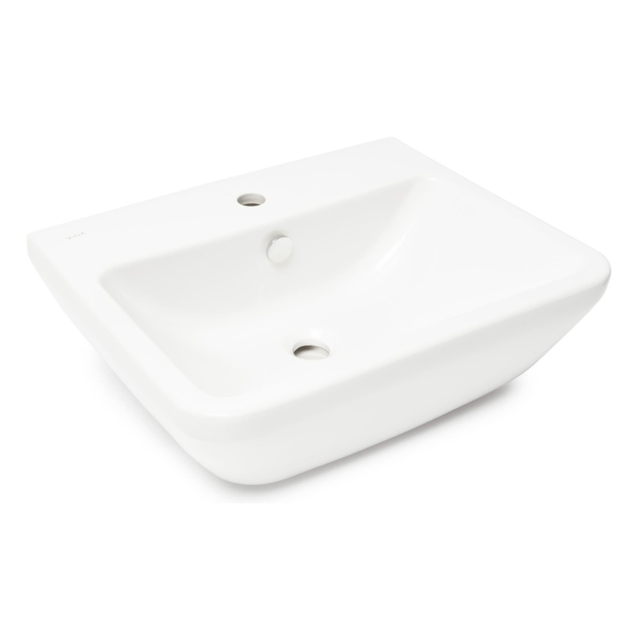 Lavabo VitrA Integra 55x45 cm trou pour mitigeur au milieu (7049-003-0001)