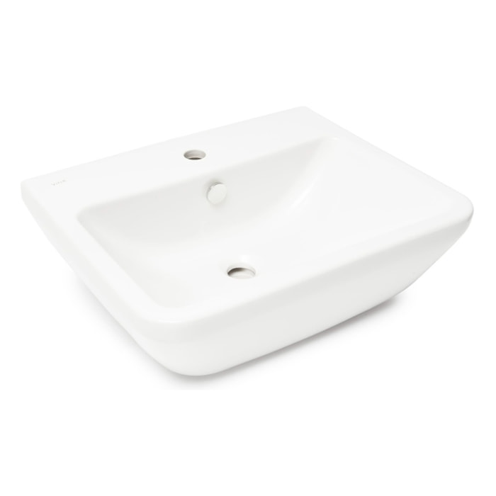 Lavabo VitrA Integra 55x45 cm trou pour mitigeur au milieu (7049-003-0001)