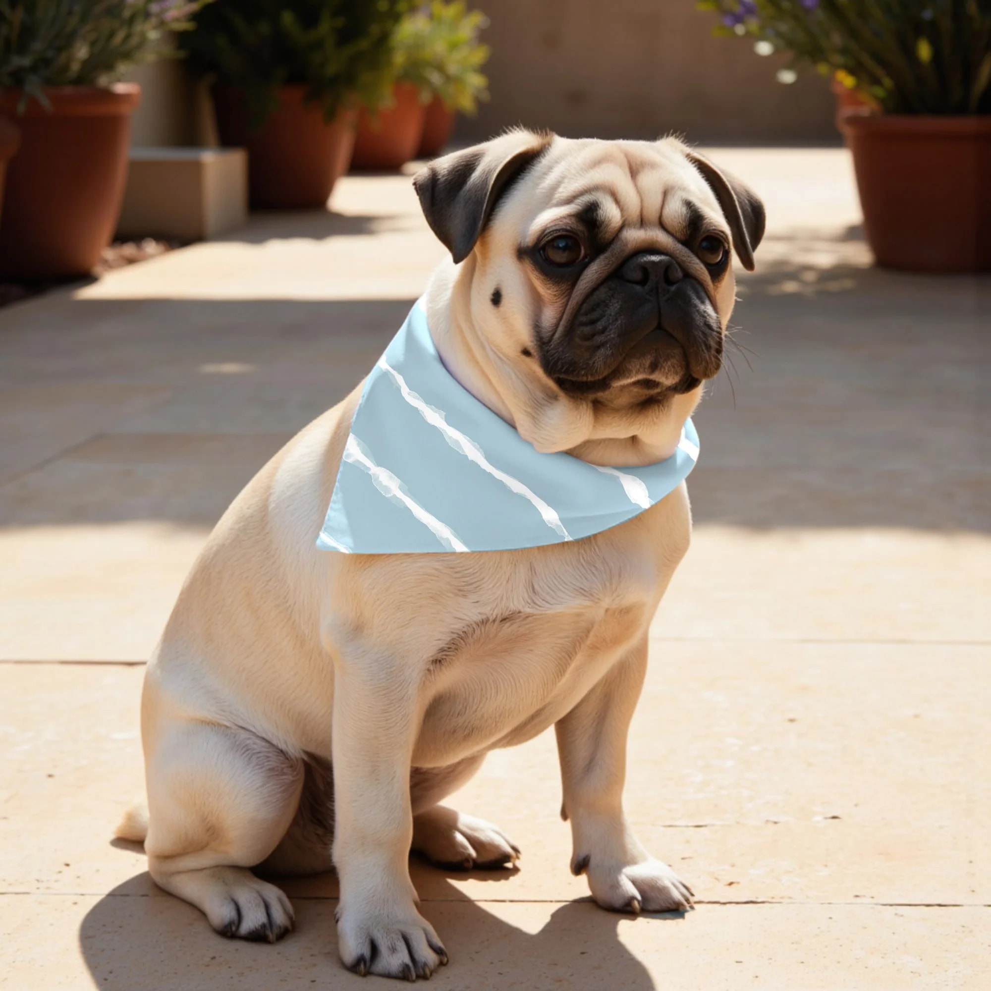 Pack de 2 bandanas pour animaux Vera