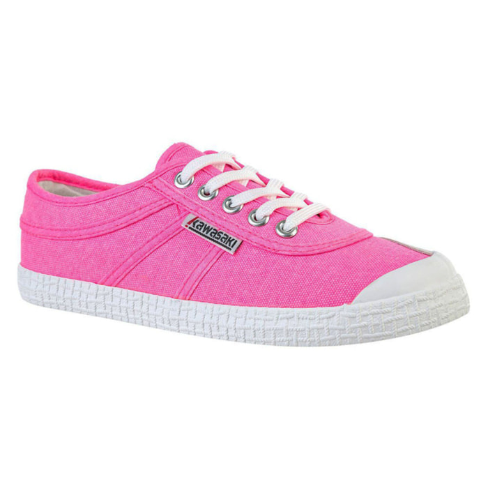 KAWASAKI Original Neon Canvas Shoe K202428 4014 Knockout Pink