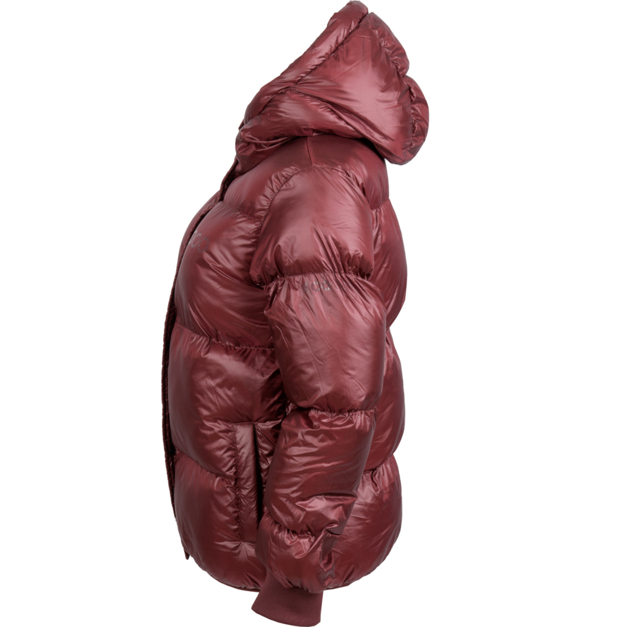 Chaqueta Monaco Short jacket marca ECOON - granate oscuro