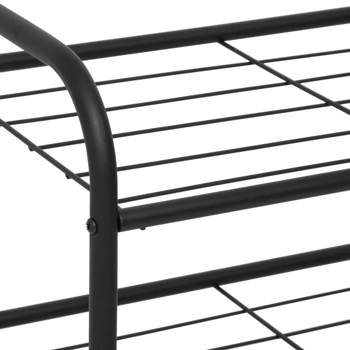 Range-chaussures 6 paires Metty noir