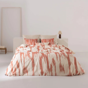 Housse de couette en 100% coton 157 fils Mahón Orange