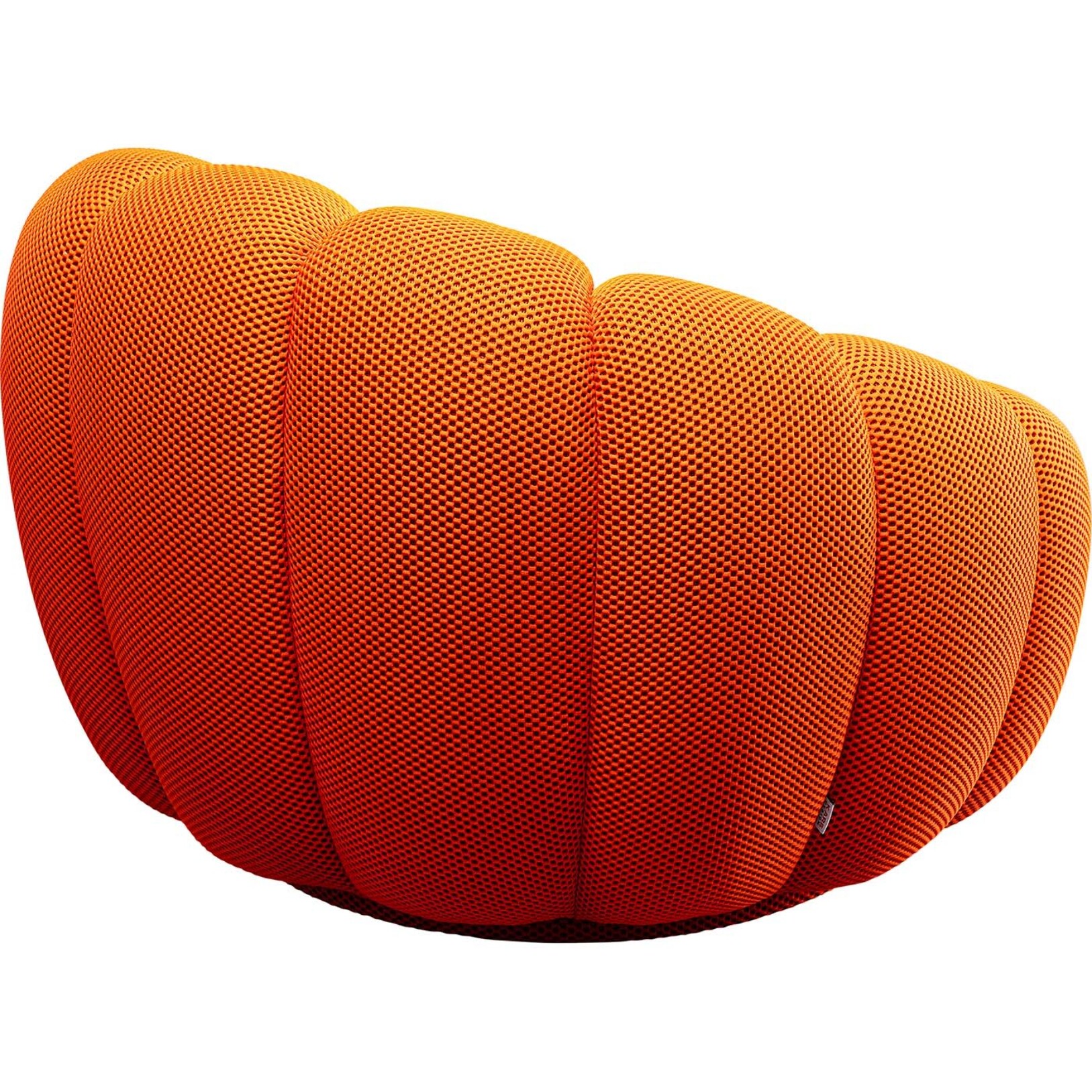 Fauteuil pivotant Peppo Bloom orange Kare Design