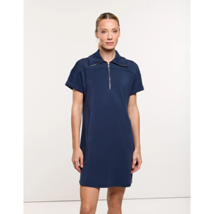 Vestido Corto Azul Marino - Elika