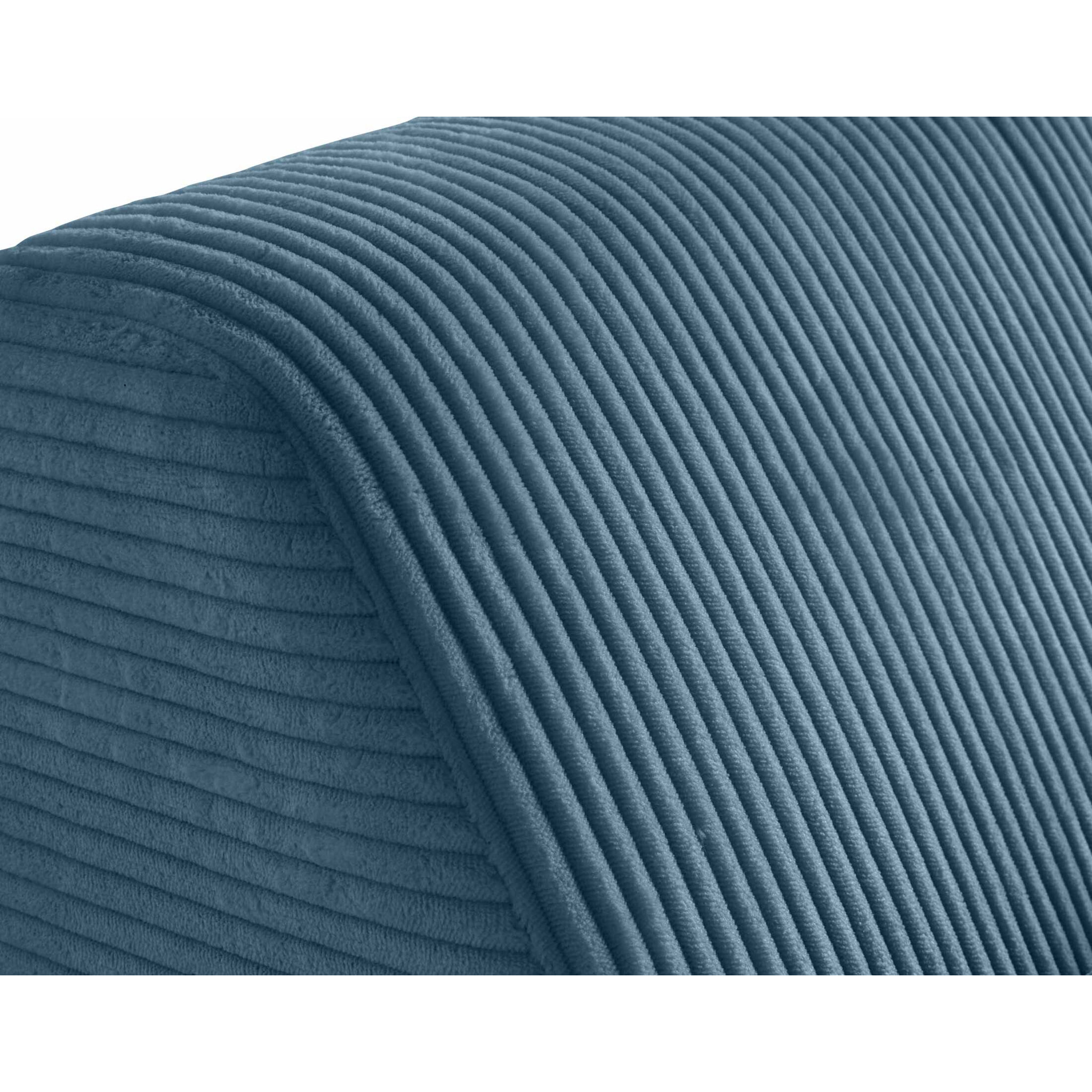 Onyx - fauteuil sans accoudoirs - en velours côtelé - Bleu