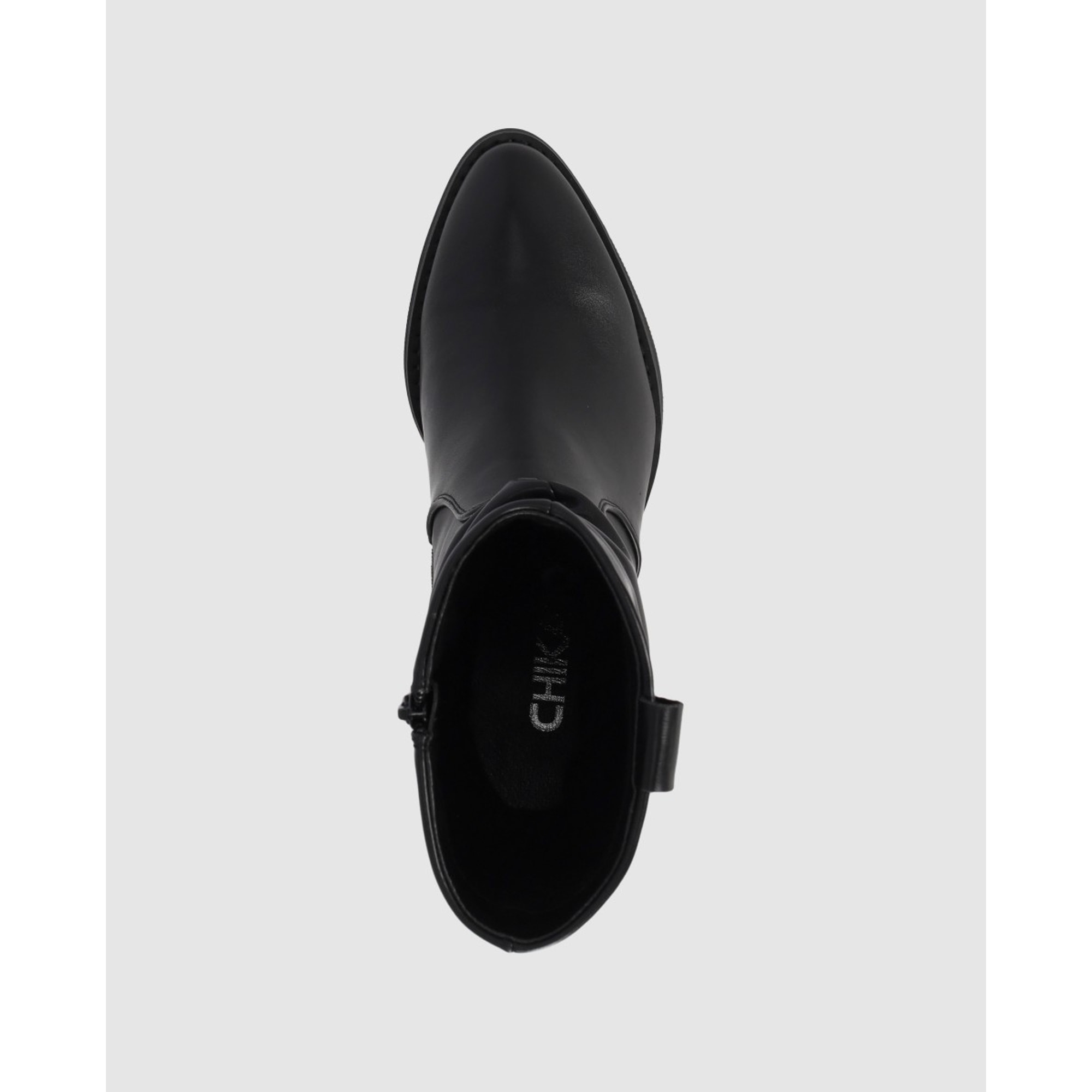 Botines - Negro - Tacón: 7 cm