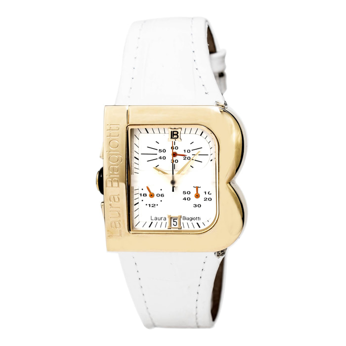 Reloj Laura Biagiotti LB0002L-08-2 Mujer Analogico Cuarzo con Correa de Piel