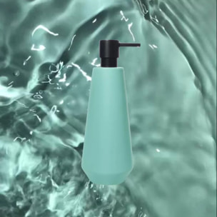 DISTRIBUTEUR DE SAVON JOSHUA Matt Aqua AVEC POMPE NOIR