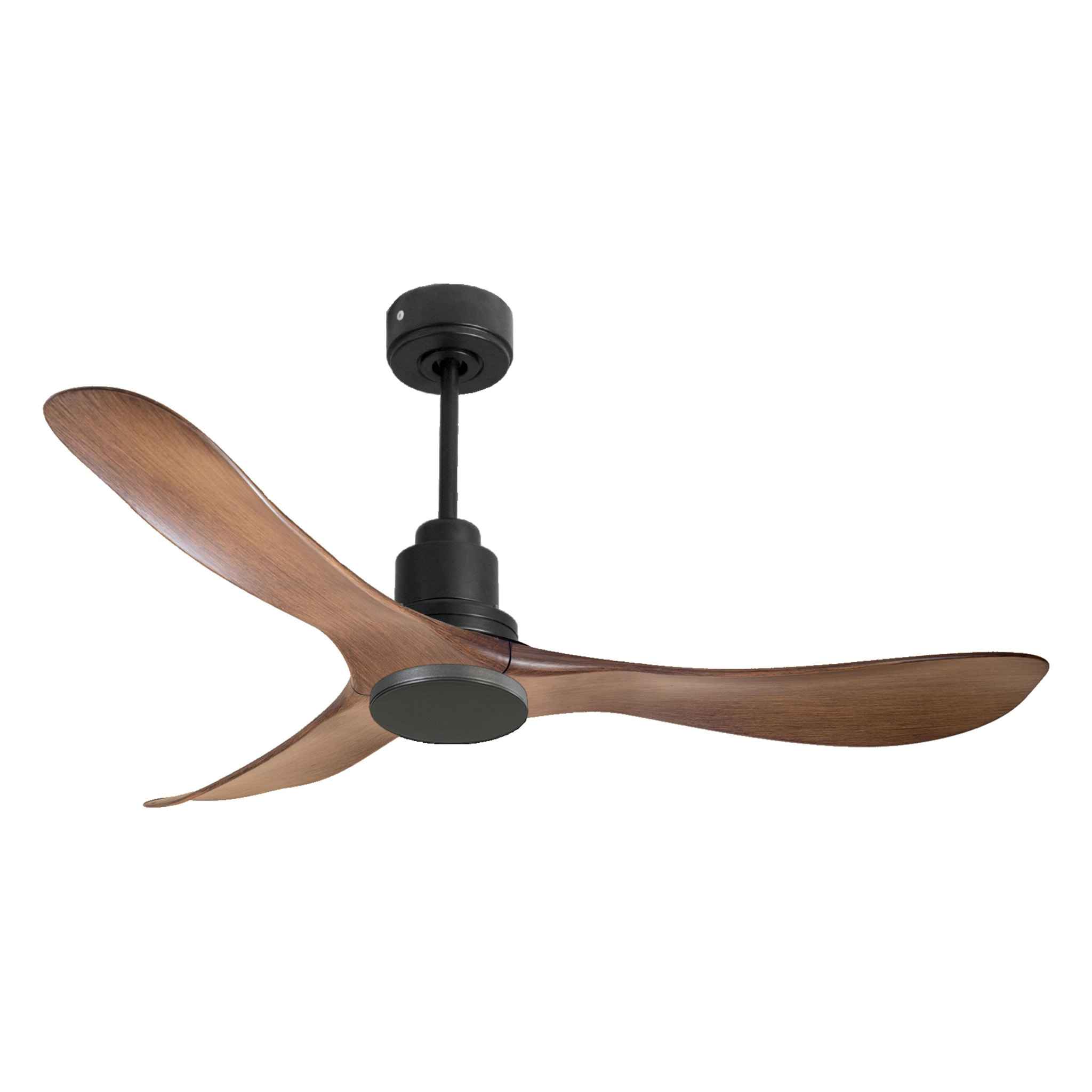 Ventilateur de plafond Réversible  Thermostat Wifi Moteur à courant continu Toits en pente Télécommande Hypersilence Mémoire