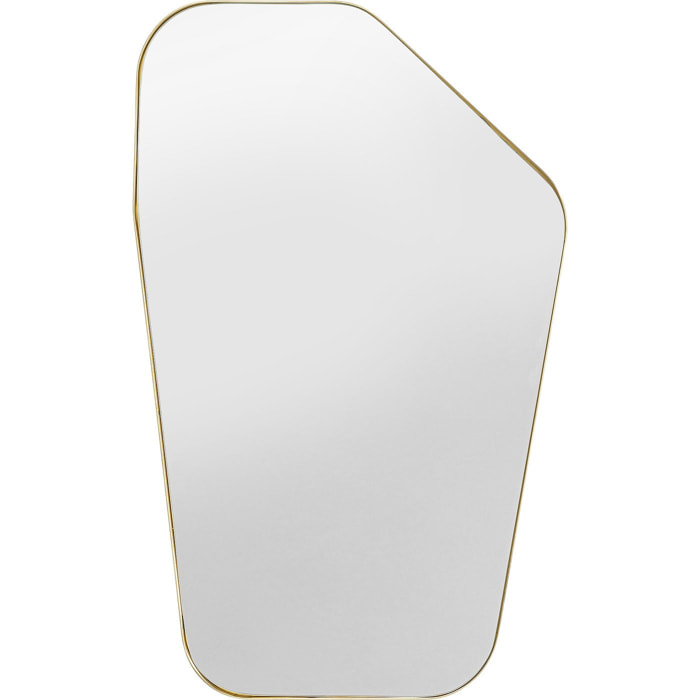 Miroir Shape laiton Kare Design