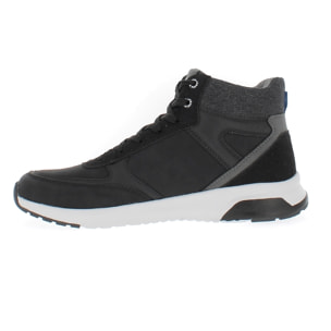 Armata di Mare Scarpe Uomo Stivaletti Casual Stringati con Soletta Rimovibile in Memory Foam AMU W23N417 Black