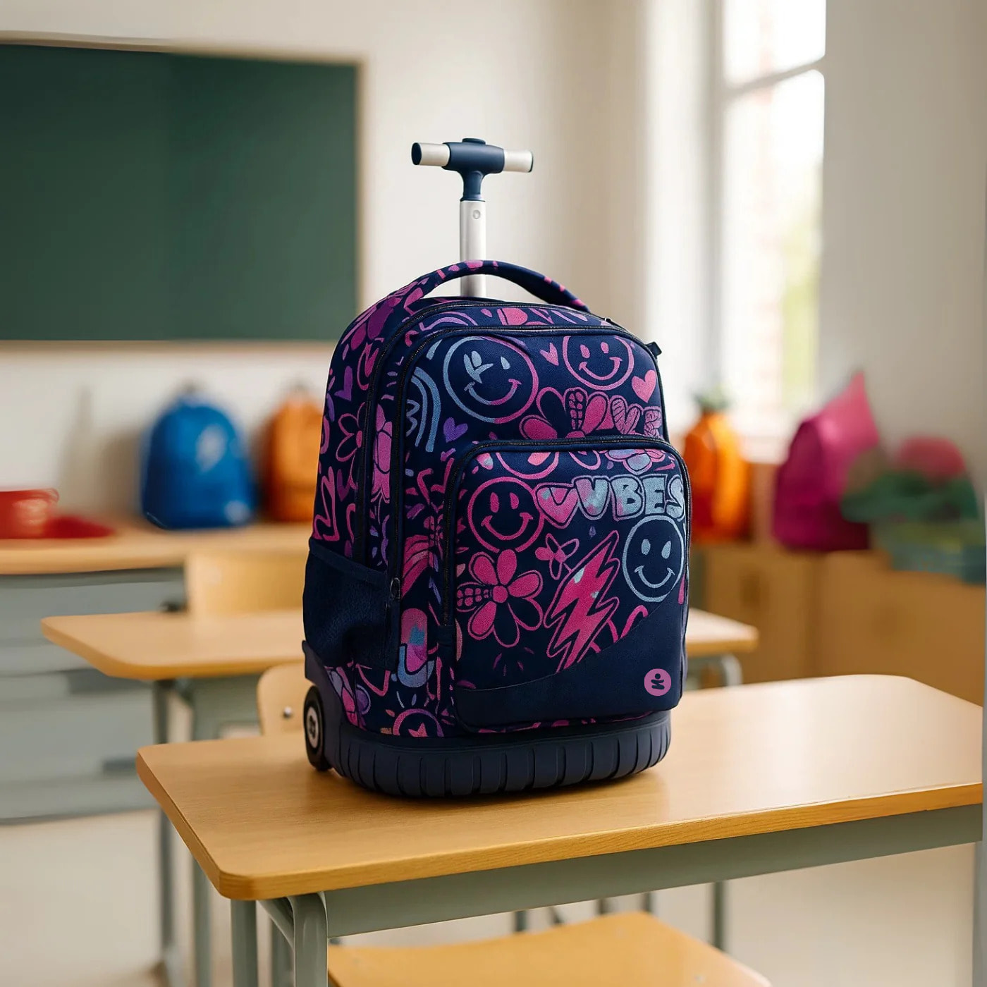 beSmart - ZAINO TROLLEY PREMIUM ORGANIZZATO VIBES