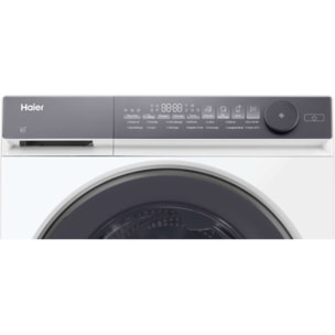 Lave linge séchant hublot HAIER HWD100-B14367UFR - 10/6 kg - 1400 tr/min - Classe D - Moteur Direct Motion - Connecté