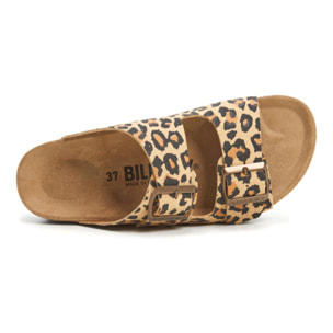 SANDALO CON ZEPPA BILLOWY MARRONE