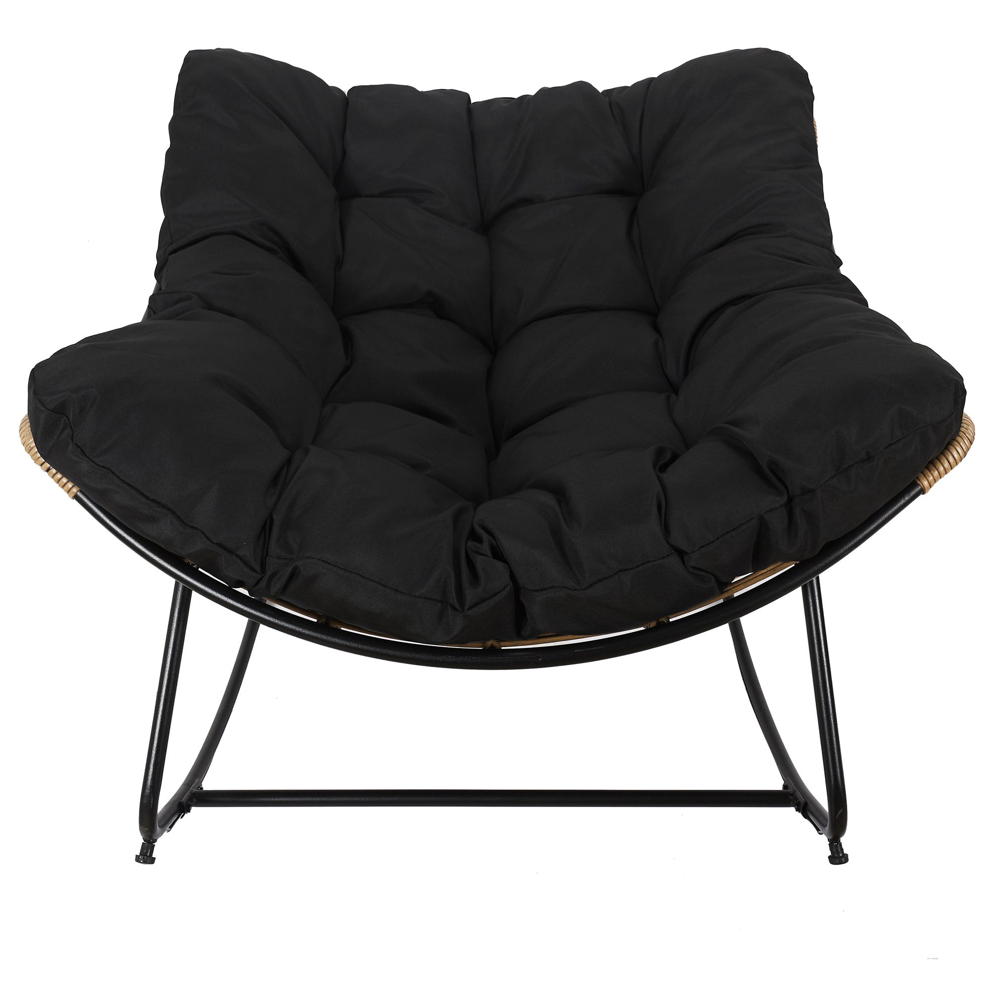 Fauteuil A Bacsule Tulum Coussin Noir