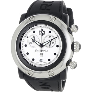 Reloj Glam Rock GR62116 Unisex Analogico Cuarzo ronda swiss made con Correa de Silicona