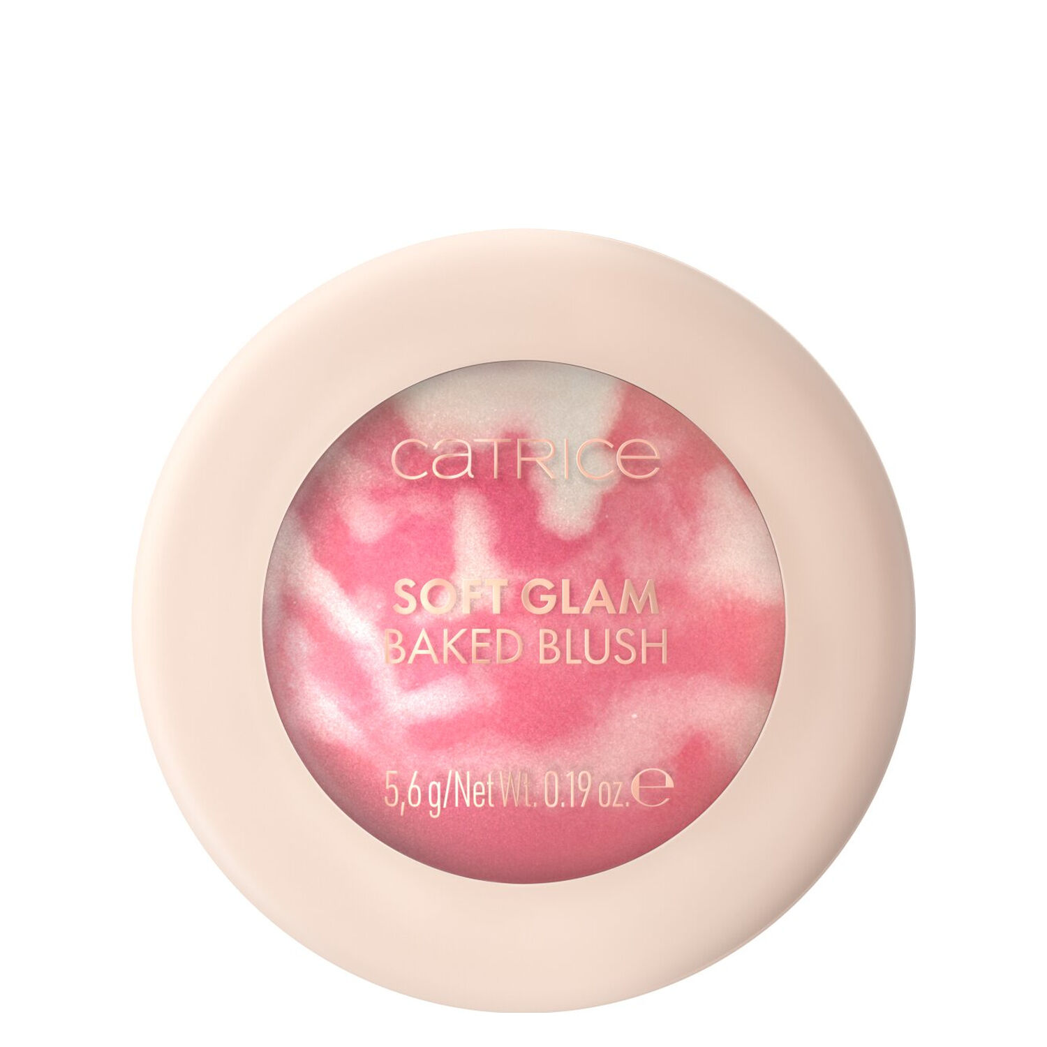 Soft Glam Baked Blush - Blush Illuminateur 2en1 Formule Veloutée Longue Tenue