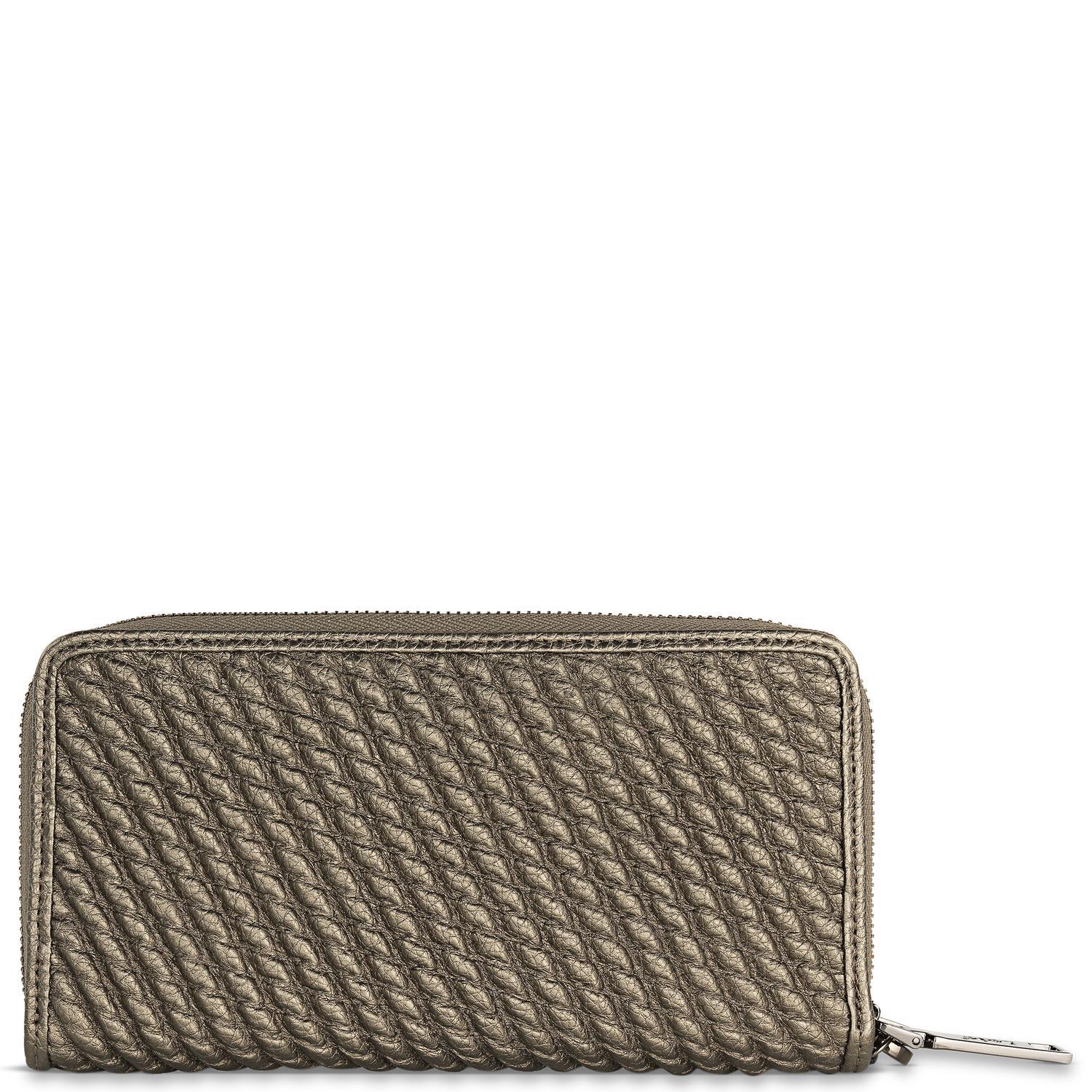 Cartera De Mano Lois Silverthrone Plata Oscuro