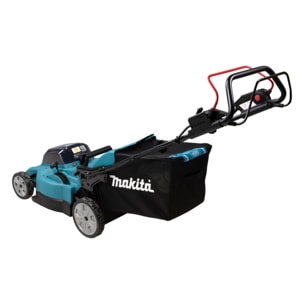 Tondeuse autotractée 48 cm 36V (2x18V) LXT - MAKITA - avec 2 batteries 18V 5.0Ah - chargeur double - DLM481CT2