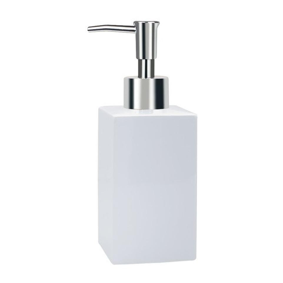 Distributeur de savon Porcelaine QUADRO Blanc Spirella