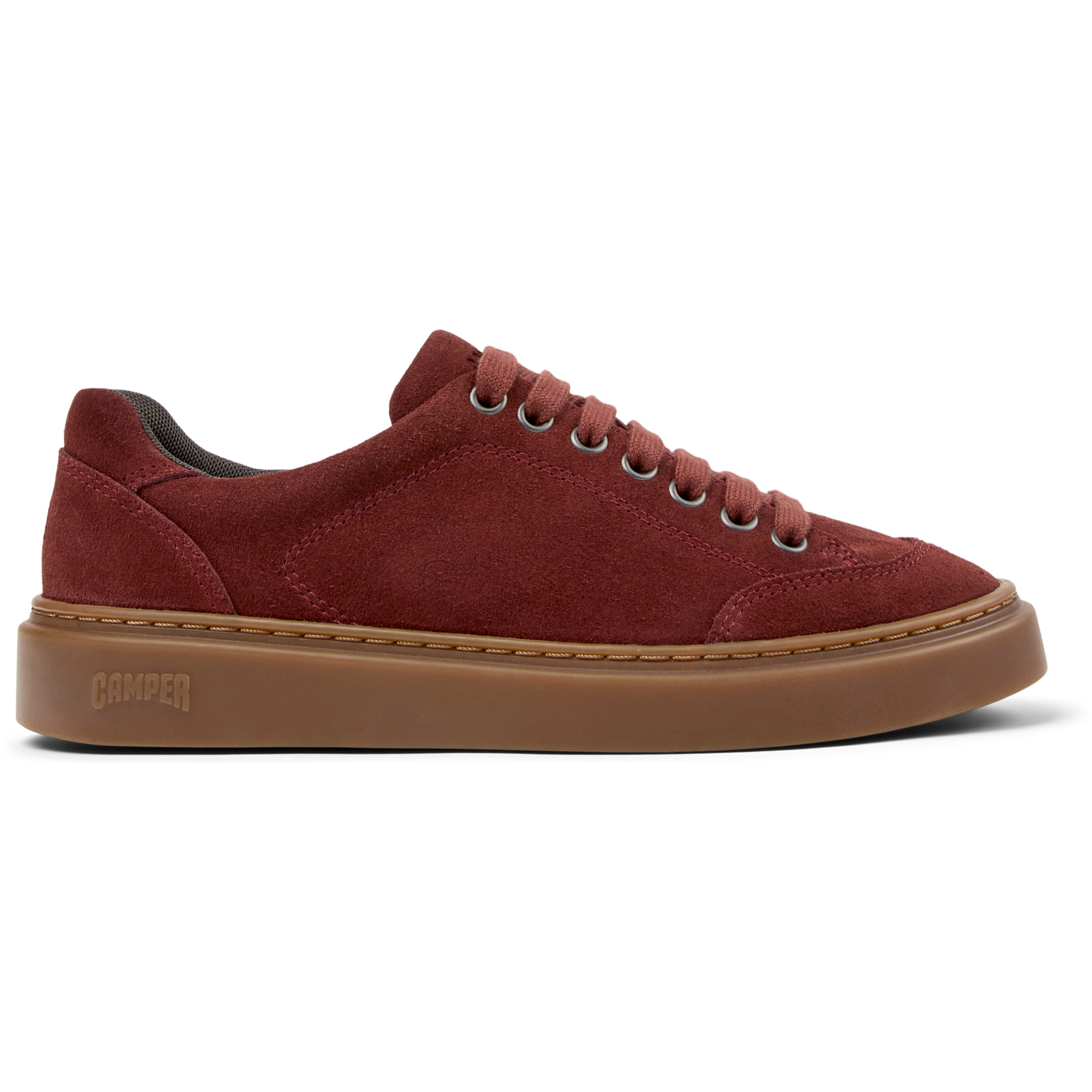 Sneakers - CAMPER Runner Twentyfive - Bordeaux - Pelle scamosciata