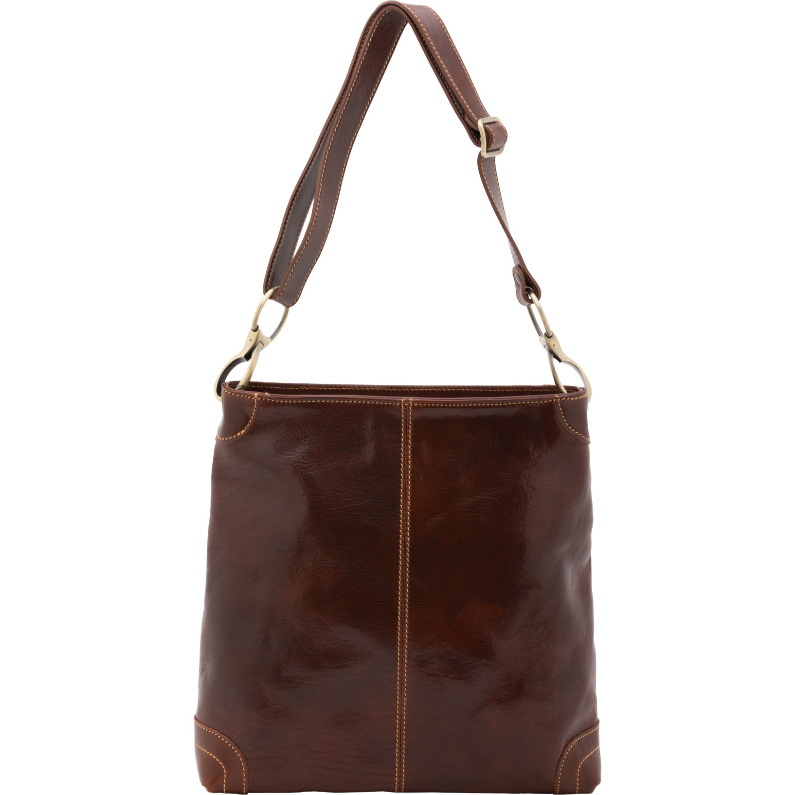 Borsa a spalla  da donna In Vera pelle Made in Italy 32x32x11 cm