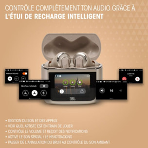 Ecouteurs JBL Tour Pro 3 Champagne