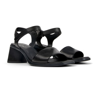 Sandalias - CAMPER Kiara - Negro - Cuero liso