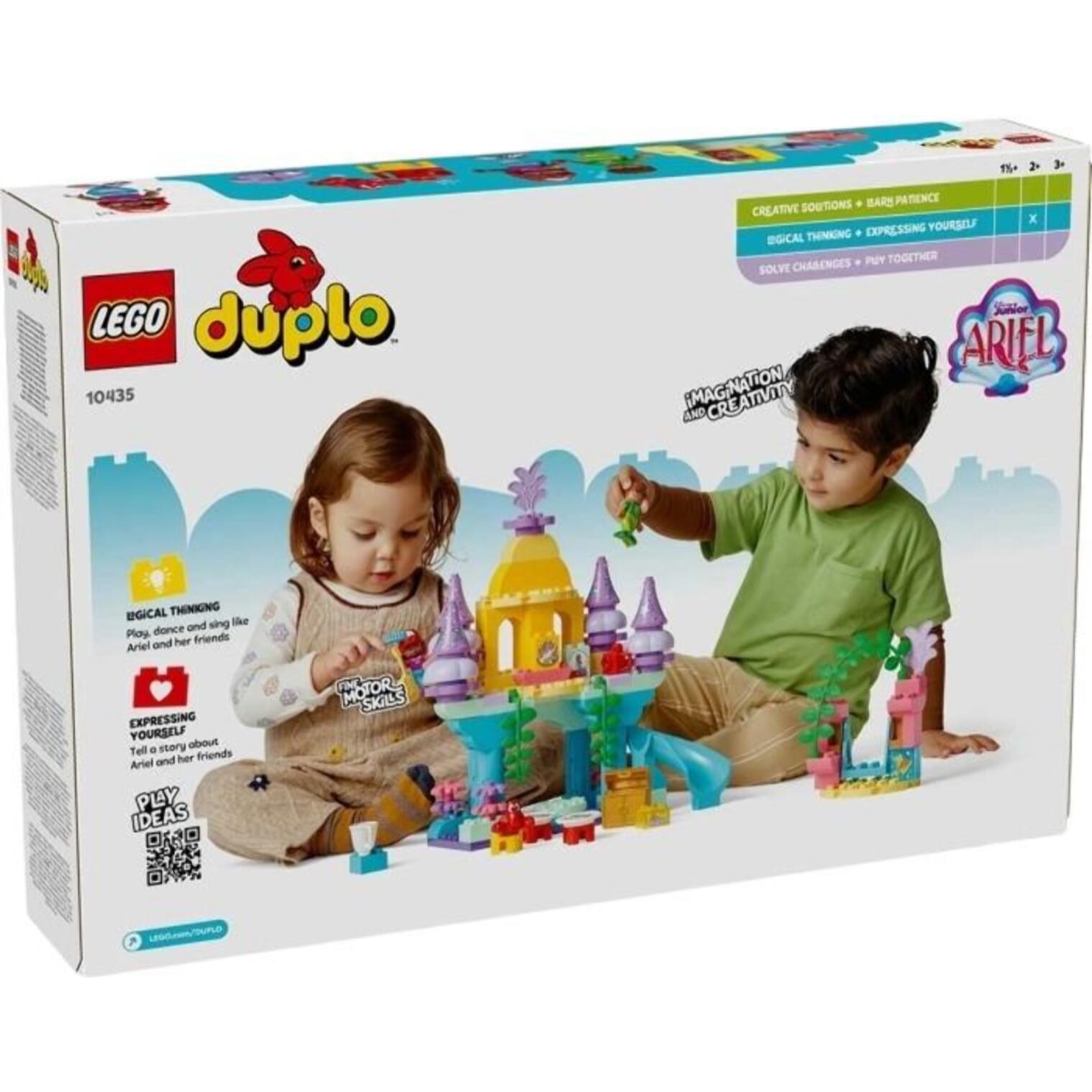 LEGO DUPLO 10435 - IL MAGICO PALAZZO SOTTOMARINO DI ARIEL