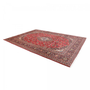 Tapis d'orient au motif oriental, noué main en laine, ABOMIR