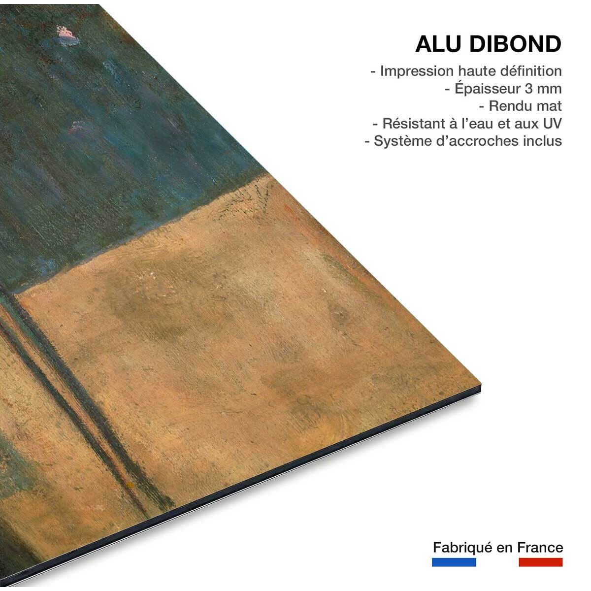 Tableau célèbre Music de Gustav Klimt Tableau alu Dibond