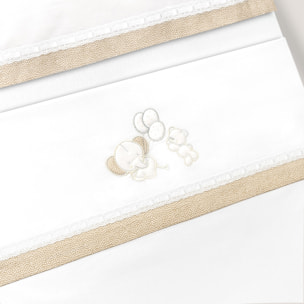 Triptico Coche Oso Elefante Globos Bco/Beig