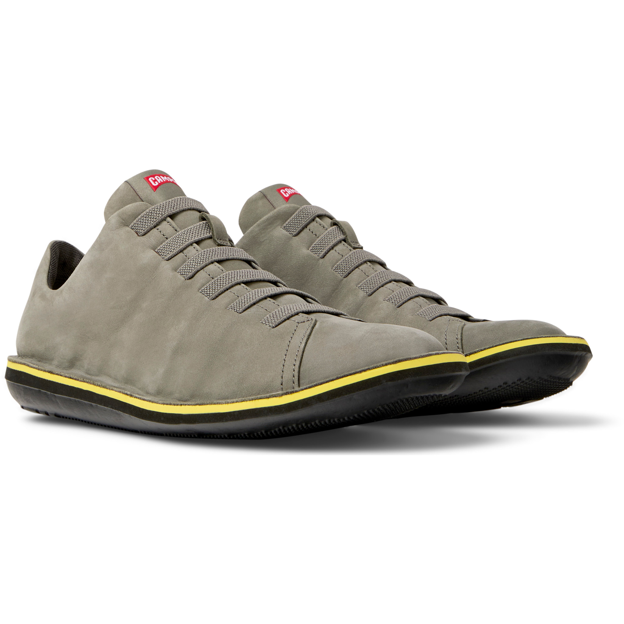 Zapatillas - CAMPER Beetle - Gris - Cuero nobuk