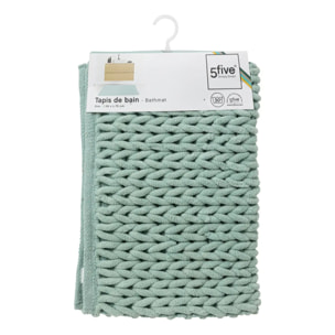 Tapis de bain 50x75cm "Colorama" bleu artic