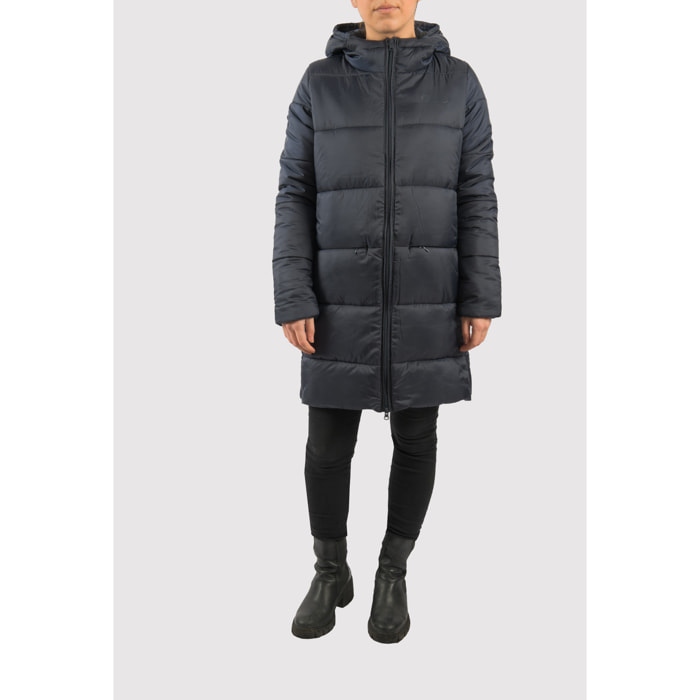Chaqueta para mujer ECOON Paris Long Jacket - Azul oscuro