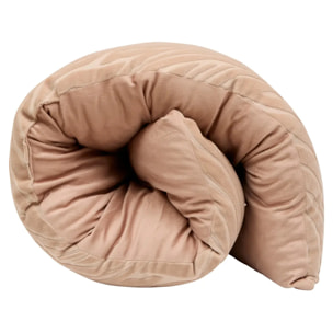 Coussin de sol Tigris beige lin 120x60cm