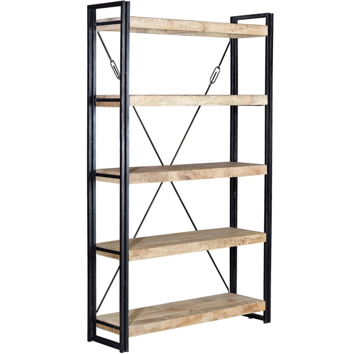 Librería - madera de mango - 120x35x200cm