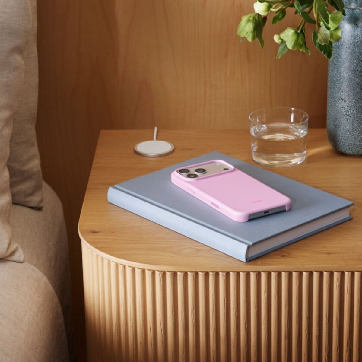 Coque BEATS iPhone 17 Pro Max MagSafe Rose quartz