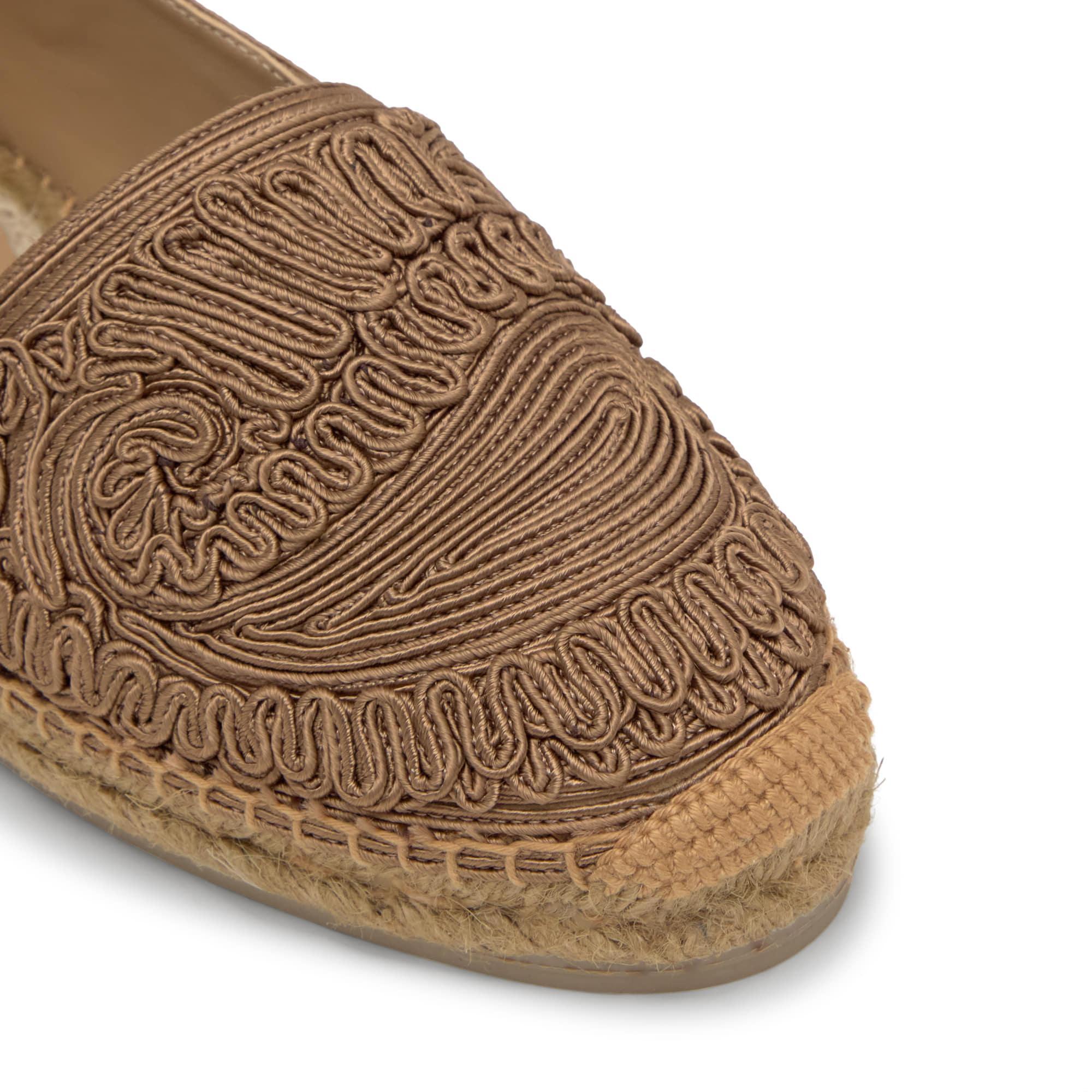 Alpargata plana Kenda Paisley en el paisley de cordela de rayón by ETRO