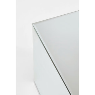 Table d'appoint Luxury 45x45cm argent Kare Design