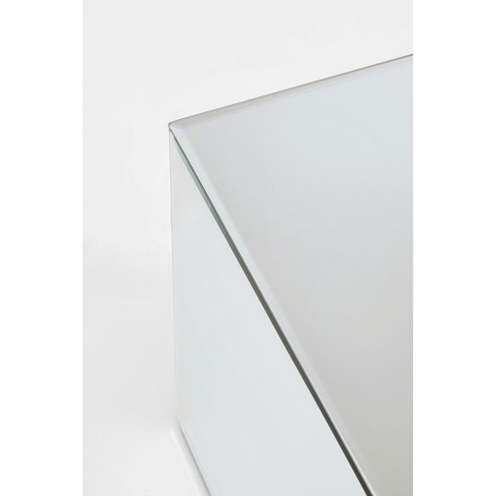 Table d'appoint Luxury 45x45cm argent Kare Design