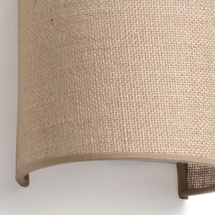 OTTON R Lampada da parete iuta tondo vertical