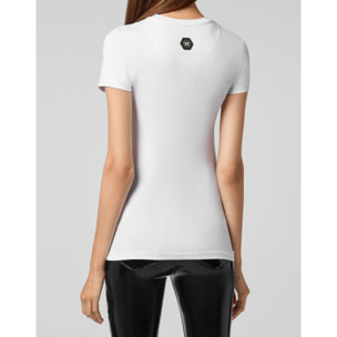 PHILIPP PLEIN T-Shirt Round Neck SKULL